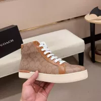 Cheap Coach High Tops Shoes For Men #1274261 Replica Wholesale [$82.00 USD] [ITEM#1274261] on Replica Coach High Tops Shoes