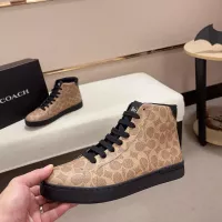 Cheap Coach High Tops Shoes For Men #1274262 Replica Wholesale [$82.00 USD] [ITEM#1274262] on Replica Coach High Tops Shoes