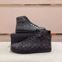 Cheap Coach High Tops Shoes For Men #1274263 Replica Wholesale [$82.00 USD] [ITEM#1274263] on Replica Coach High Tops Shoes