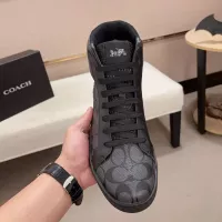 Cheap Coach High Tops Shoes For Men #1274263 Replica Wholesale [$82.00 USD] [ITEM#1274263] on Replica Coach High Tops Shoes