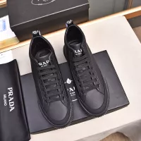 Cheap Prada High Top Shoes For Men #1274296 Replica Wholesale [$82.00 USD] [ITEM#1274296] on Replica Prada High Top Shoes