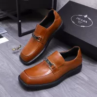 Cheap Prada Leather Shoes For Men #1274389 Replica Wholesale [$96.00 USD] [ITEM#1274389] on Replica Prada Leather Shoes