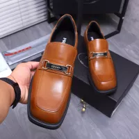 Cheap Prada Leather Shoes For Men #1274389 Replica Wholesale [$96.00 USD] [ITEM#1274389] on Replica Prada Leather Shoes