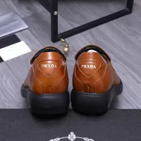 Cheap Prada Leather Shoes For Men #1274389 Replica Wholesale [$96.00 USD] [ITEM#1274389] on Replica Prada Leather Shoes