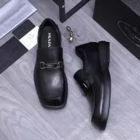 Cheap Prada Leather Shoes For Men #1274390 Replica Wholesale [$96.00 USD] [ITEM#1274390] on Replica Prada Leather Shoes