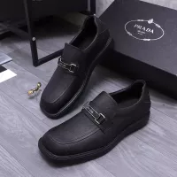 Cheap Prada Leather Shoes For Men #1274391 Replica Wholesale [$96.00 USD] [ITEM#1274391] on Replica Prada Leather Shoes