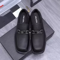 Cheap Prada Leather Shoes For Men #1274391 Replica Wholesale [$96.00 USD] [ITEM#1274391] on Replica Prada Leather Shoes