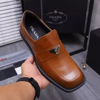 Cheap Prada Leather Shoes For Men #1274392 Replica Wholesale [$96.00 USD] [ITEM#1274392] on Replica Prada Leather Shoes