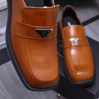 Cheap Prada Leather Shoes For Men #1274392 Replica Wholesale [$96.00 USD] [ITEM#1274392] on Replica Prada Leather Shoes