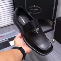 Cheap Prada Leather Shoes For Men #1274393 Replica Wholesale [$96.00 USD] [ITEM#1274393] on Replica Prada Leather Shoes