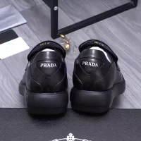 Cheap Prada Leather Shoes For Men #1274393 Replica Wholesale [$96.00 USD] [ITEM#1274393] on Replica Prada Leather Shoes