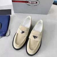 Cheap Prada Leather Shoes For Women #1274400 Replica Wholesale [$98.00 USD] [ITEM#1274400] on Replica Prada Leather Shoes