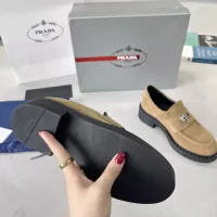 Cheap Prada Leather Shoes For Women #1274402 Replica Wholesale [$98.00 USD] [ITEM#1274402] on Replica Prada Leather Shoes