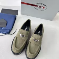 Cheap Prada Leather Shoes For Men #1274405 Replica Wholesale [$98.00 USD] [ITEM#1274405] on Replica Prada Leather Shoes