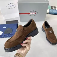 Cheap Prada Leather Shoes For Women #1274406 Replica Wholesale [$98.00 USD] [ITEM#1274406] on Replica Prada Leather Shoes