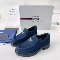 Cheap Prada Leather Shoes For Women #1274408 Replica Wholesale [$98.00 USD] [ITEM#1274408] on Replica Prada Leather Shoes