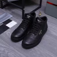 Cheap Prada High Top Shoes For Women #1274416 Replica Wholesale [$105.00 USD] [ITEM#1274416] on Replica Prada High Top Shoes