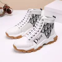 Cheap Christian Dior High Top Shoes For Women #1274435 Replica Wholesale [$82.00 USD] [ITEM#1274435] on Replica Christian Dior High Top Shoes