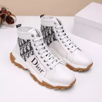 Cheap Christian Dior High Top Shoes For Women #1274435 Replica Wholesale [$82.00 USD] [ITEM#1274435] on Replica Christian Dior High Top Shoes