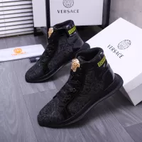 Cheap Versace High Tops Shoes For Women #1274450 Replica Wholesale [$76.00 USD] [ITEM#1274450] on Replica Versace High Tops Shoes