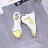 Cheap Versace High Tops Shoes For Women #1274451 Replica Wholesale [$76.00 USD] [ITEM#1274451] on Replica Versace High Tops Shoes