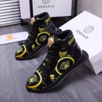 Cheap Versace High Tops Shoes For Women #1274453 Replica Wholesale [$76.00 USD] [ITEM#1274453] on Replica Versace High Tops Shoes