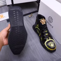 Cheap Versace High Tops Shoes For Women #1274453 Replica Wholesale [$76.00 USD] [ITEM#1274453] on Replica Versace High Tops Shoes