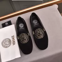 Cheap Versace Leather Shoes For Women #1274477 Replica Wholesale [$76.00 USD] [ITEM#1274477] on Replica Versace Leather Shoes