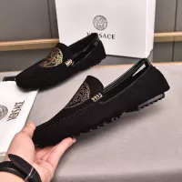 Cheap Versace Leather Shoes For Women #1274477 Replica Wholesale [$76.00 USD] [ITEM#1274477] on Replica Versace Leather Shoes