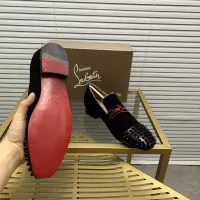 Cheap Christian Louboutin Leather Shoes For Men #1274579 Replica Wholesale [$92.00 USD] [ITEM#1274579] on Replica Christian Louboutin Leather Shoes