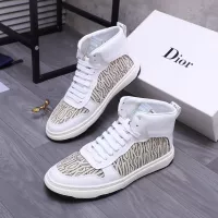 Cheap Christian Dior High Top Shoes For Men #1274595 Replica Wholesale [$80.00 USD] [ITEM#1274595] on Replica Christian Dior High Top Shoes