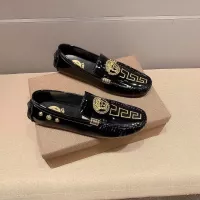 Cheap Versace Leather Shoes For Men #1274743 Replica Wholesale [$72.00 USD] [ITEM#1274743] on Replica Versace Leather Shoes