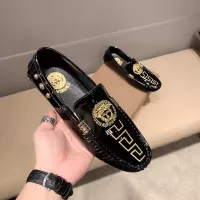 Cheap Versace Leather Shoes For Men #1274743 Replica Wholesale [$72.00 USD] [ITEM#1274743] on Replica Versace Leather Shoes