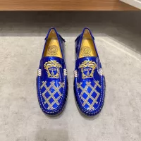 Cheap Versace Leather Shoes For Men #1274750 Replica Wholesale [$68.00 USD] [ITEM#1274750] on Replica Versace Leather Shoes