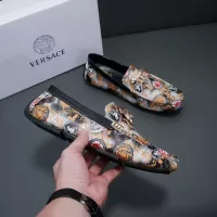 Cheap Versace Leather Shoes For Men #1274758 Replica Wholesale [$68.00 USD] [ITEM#1274758] on Replica Versace Leather Shoes