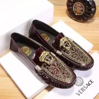 Cheap Versace Leather Shoes For Men #1274773 Replica Wholesale [$68.00 USD] [ITEM#1274773] on Replica Versace Leather Shoes