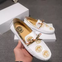 Cheap Versace Leather Shoes For Men #1274775 Replica Wholesale [$68.00 USD] [ITEM#1274775] on Replica Versace Leather Shoes