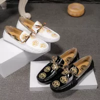 Cheap Versace Leather Shoes For Men #1274775 Replica Wholesale [$68.00 USD] [ITEM#1274775] on Replica Versace Leather Shoes