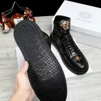 Cheap Versace High Tops Shoes For Men #1274974 Replica Wholesale [$76.00 USD] [ITEM#1274974] on Replica Versace High Tops Shoes