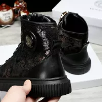 Cheap Versace High Tops Shoes For Men #1274974 Replica Wholesale [$76.00 USD] [ITEM#1274974] on Replica Versace High Tops Shoes