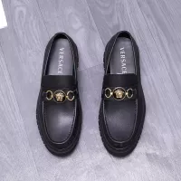 Cheap Versace Leather Shoes For Men #1275006 Replica Wholesale [$88.00 USD] [ITEM#1275006] on Replica Versace Leather Shoes