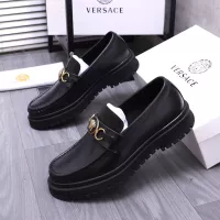 Cheap Versace Leather Shoes For Men #1275017 Replica Wholesale [$88.00 USD] [ITEM#1275017] on Replica Versace Leather Shoes