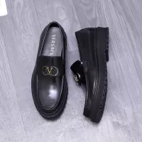 Cheap Versace Leather Shoes For Men #1275018 Replica Wholesale [$88.00 USD] [ITEM#1275018] on Replica Versace Leather Shoes