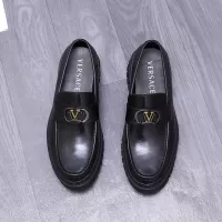 Cheap Versace Leather Shoes For Men #1275018 Replica Wholesale [$88.00 USD] [ITEM#1275018] on Replica Versace Leather Shoes