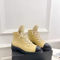 Cheap Chanel Boots For Women #1275174 Replica Wholesale [$135.00 USD] [ITEM#1275174] on Replica Chanel Boots