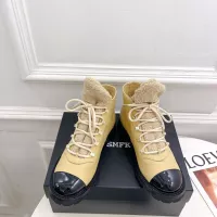 Cheap Chanel Boots For Women #1275174 Replica Wholesale [$135.00 USD] [ITEM#1275174] on Replica Chanel Boots