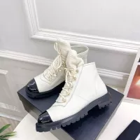 Cheap Chanel Boots For Women #1275175 Replica Wholesale [$135.00 USD] [ITEM#1275175] on Replica Chanel Boots