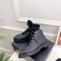 Cheap Chanel Boots For Women #1275176 Replica Wholesale [$135.00 USD] [ITEM#1275176] on Replica Chanel Boots