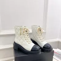 Cheap Chanel Boots For Women #1275178 Replica Wholesale [$135.00 USD] [ITEM#1275178] on Replica Chanel Boots