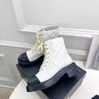 Cheap Chanel Boots For Women #1275178 Replica Wholesale [$135.00 USD] [ITEM#1275178] on Replica Chanel Boots